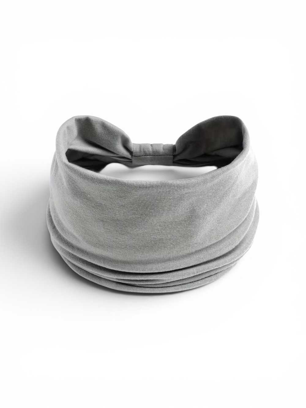 Grey Boho Sporty Yoga Headband Women Hairband